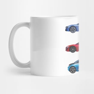 Minimalist Hybrid cars Mug